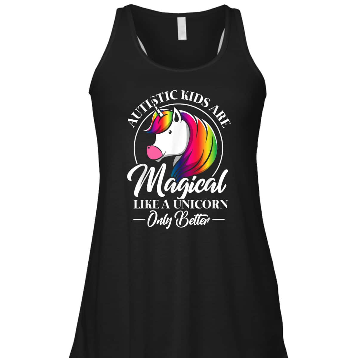 Autistic Kids Magical Unicorn Cool Autism Awareness Gift T-Shirt