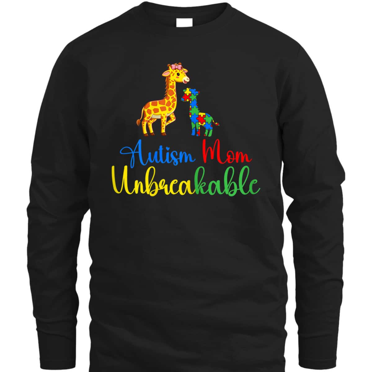 Womens Autism Mom Unbreakable Autism Awareness Be Kind T-Shirt Womens Autism Mom Unbreakable Autism Awareness Be Kind T-Shirt