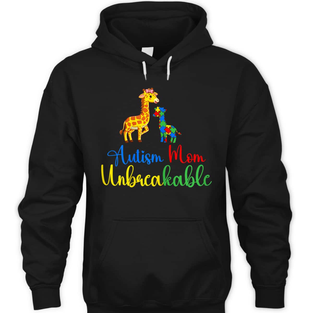 Womens Autism Mom Unbreakable Autism Awareness Be Kind T-Shirt