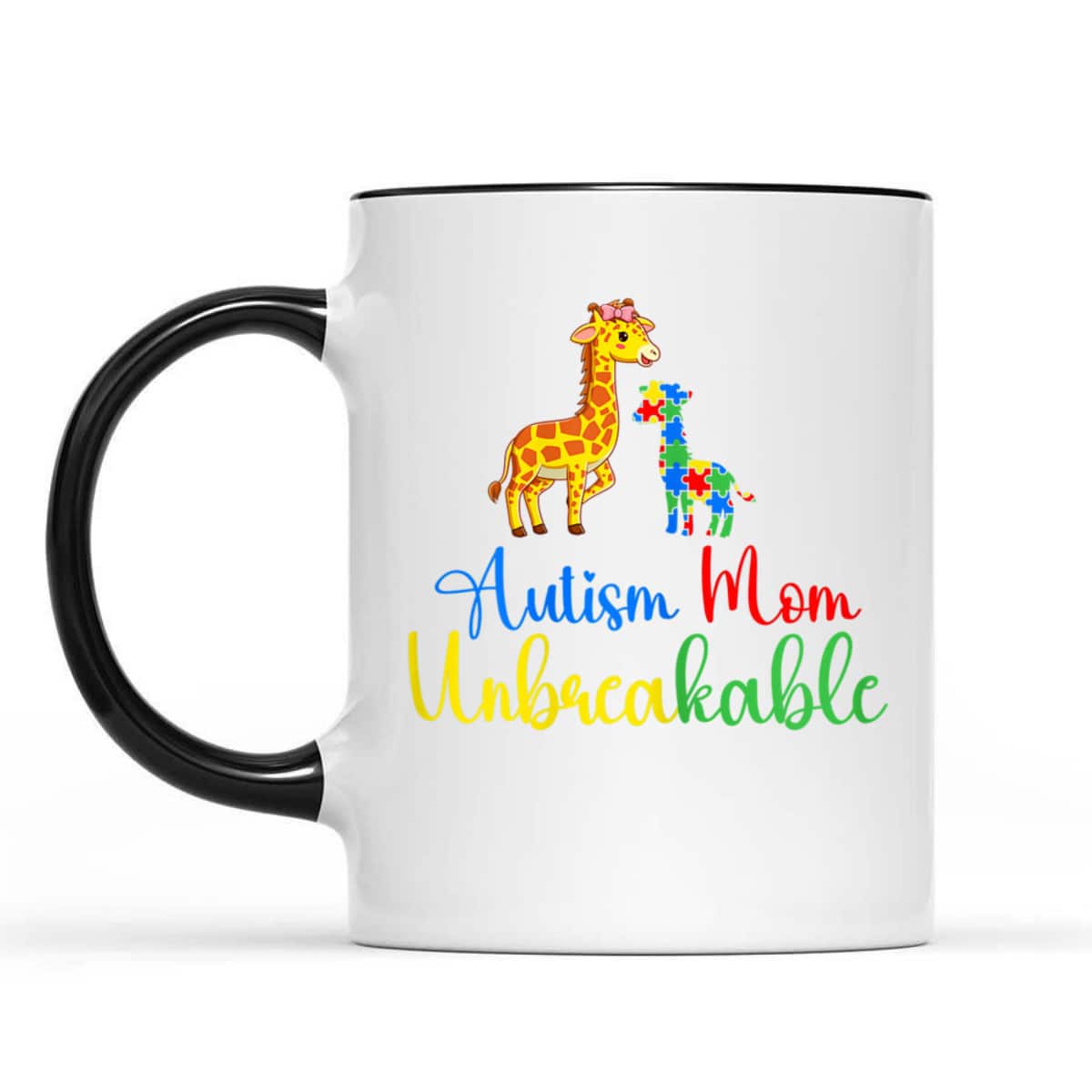 Womens Autism Mom Unbreakable Autism Awareness Be Kind T-Shirt