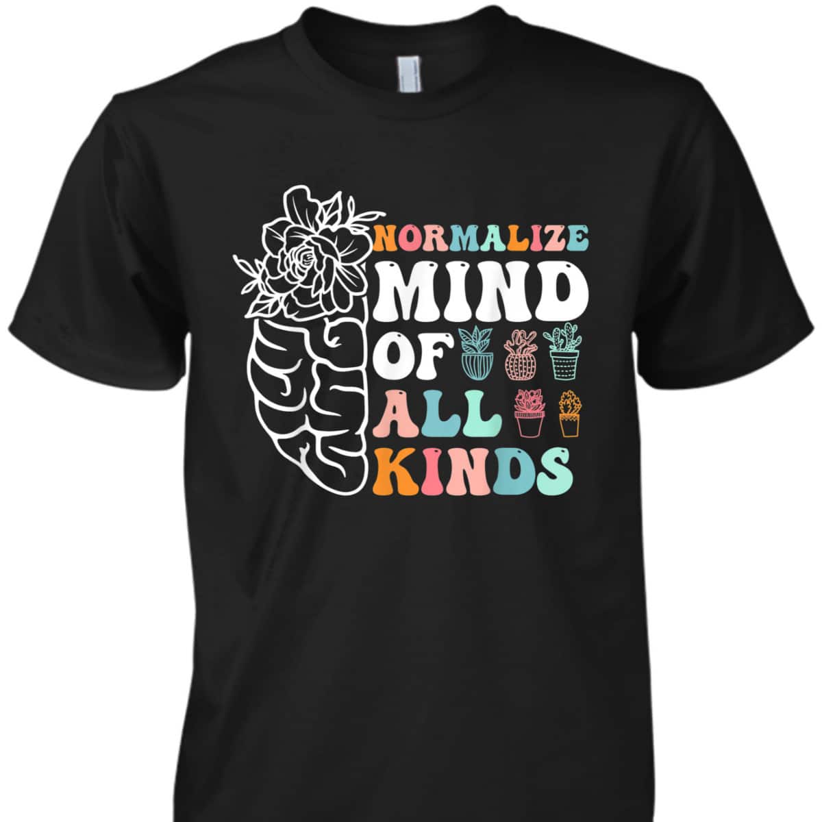 Retro Normalize Mind Of All Kinds Autism Awareness T-Shirt Retro Normalize Mind Of All Kinds Autism Awareness T-Shirt