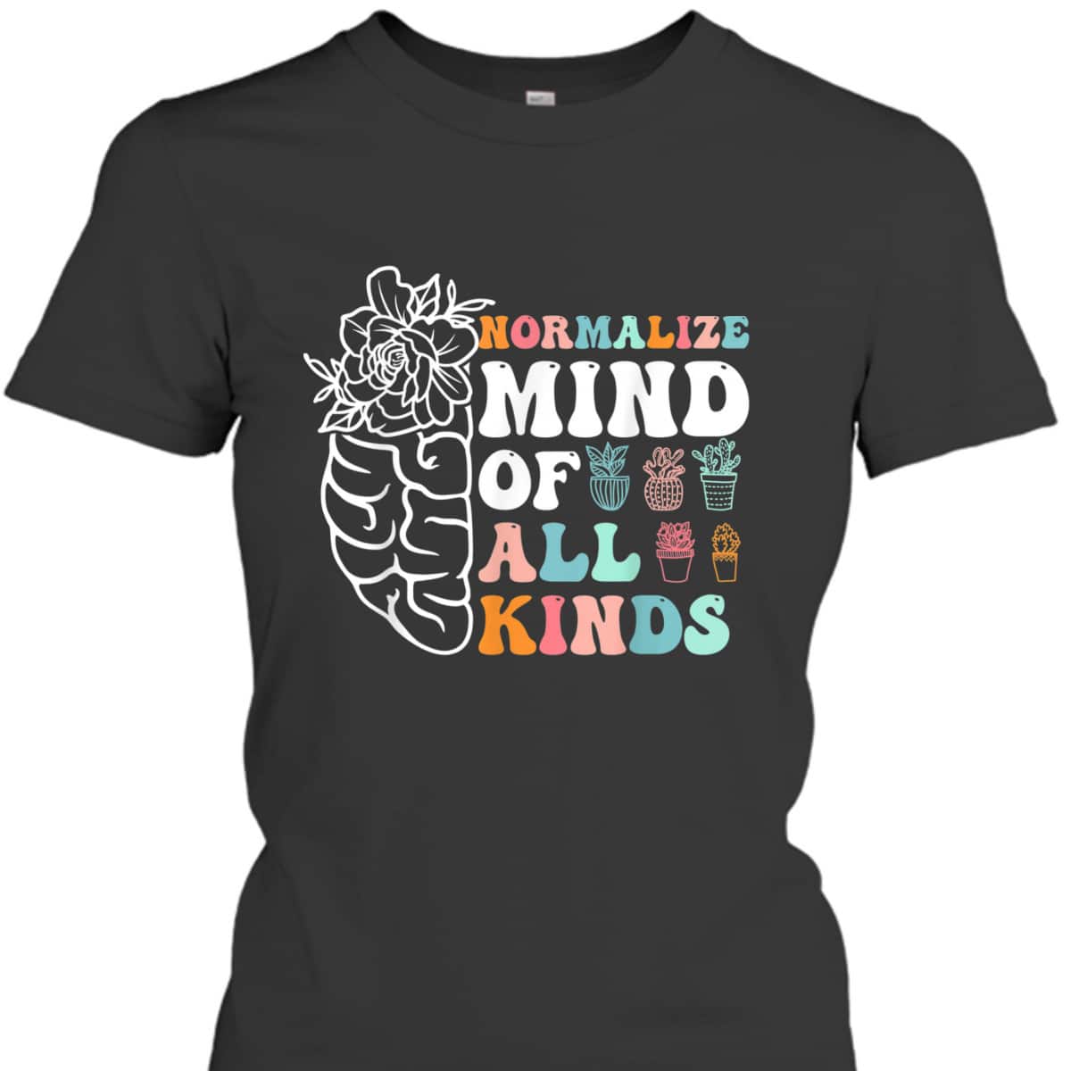 Retro Normalize Mind Of All Kinds Autism Awareness T-Shirt Retro Normalize Mind Of All Kinds Autism Awareness T-Shirt