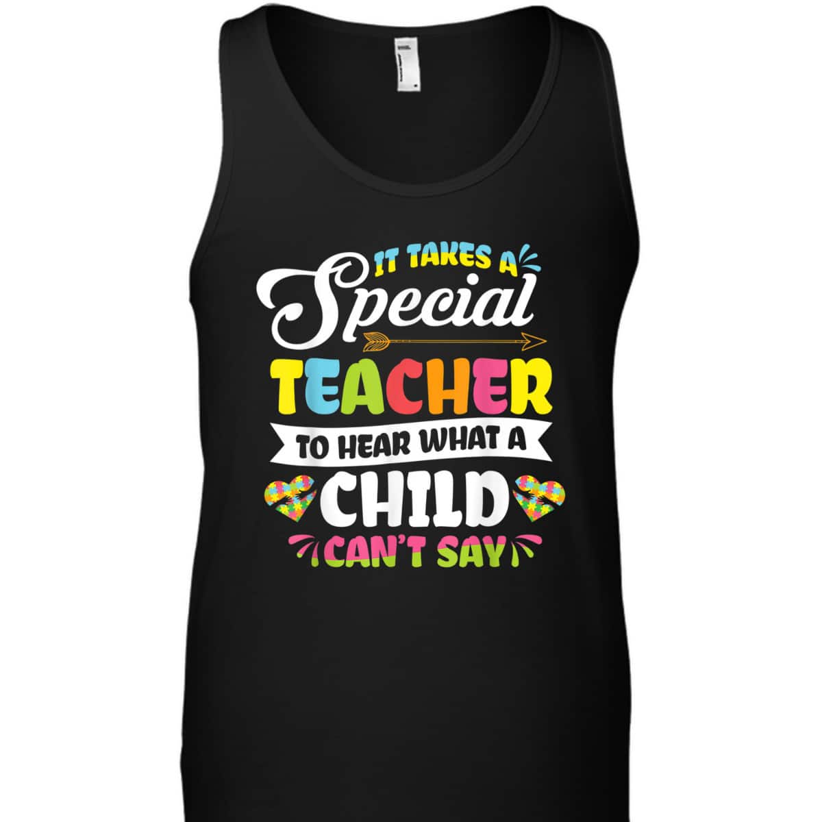 Autism Special Education Teacher To Hear Child Can't Say T-Shirt