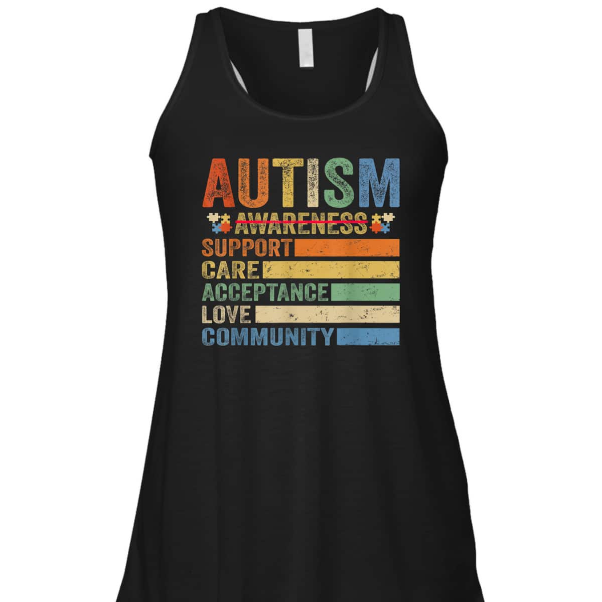 Autism Awareness Support Care Acceptance Mom Dad T-Shirt Autism Awareness Support Care Acceptance Mom Dad T-Shirt