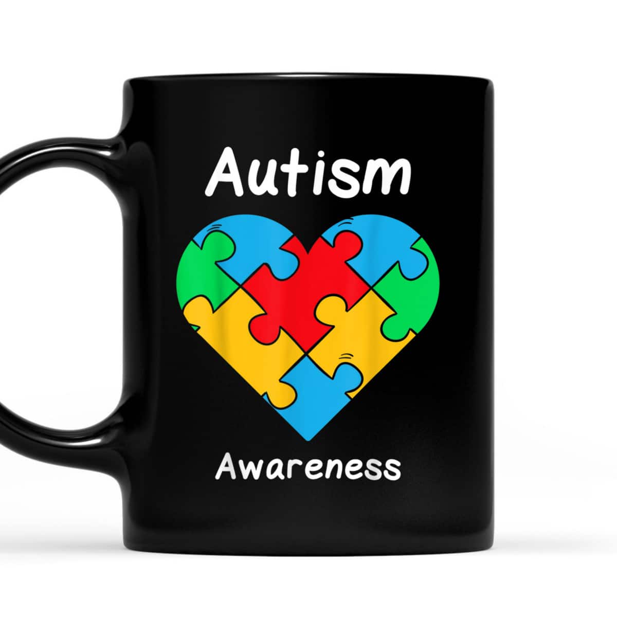 Autistic Heart Puzzle Piece Love Cool Autism Awareness Gift T-Shirt Autistic Heart Puzzle Piece Love Cool Autism Awareness Gift T-Shirt