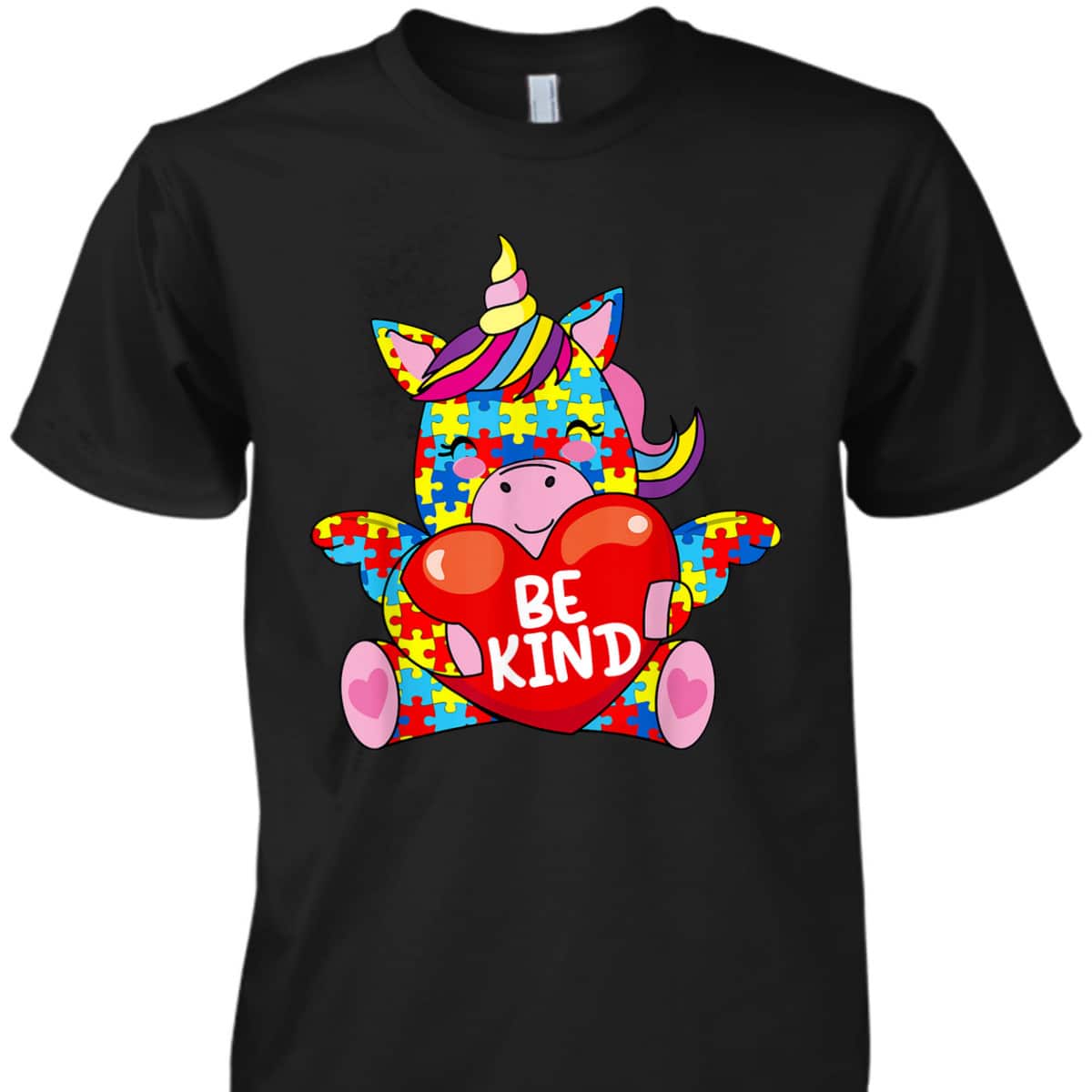 Be Kind Autism Awareness Daughter Sister Girl Toddler T-Shirt