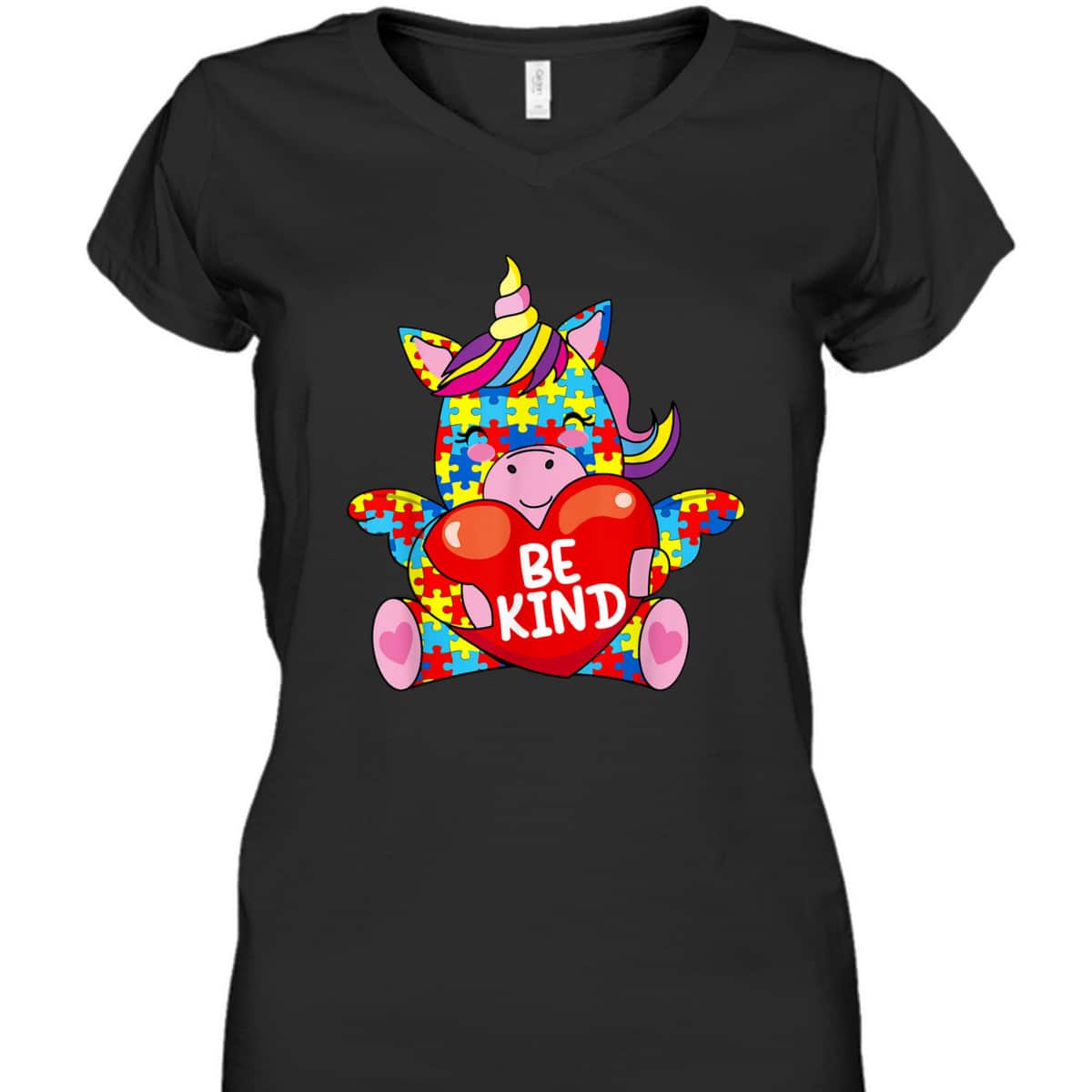 Be Kind Autism Awareness Daughter Sister Girl Toddler T-Shirt