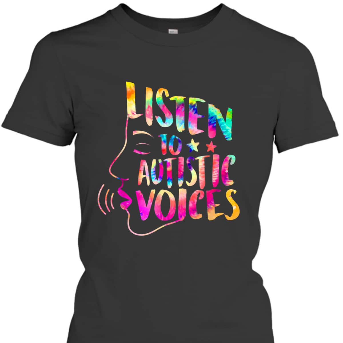 Listen To Autistic Voices Autism Mom Autism Awareness SPED T-Shirt