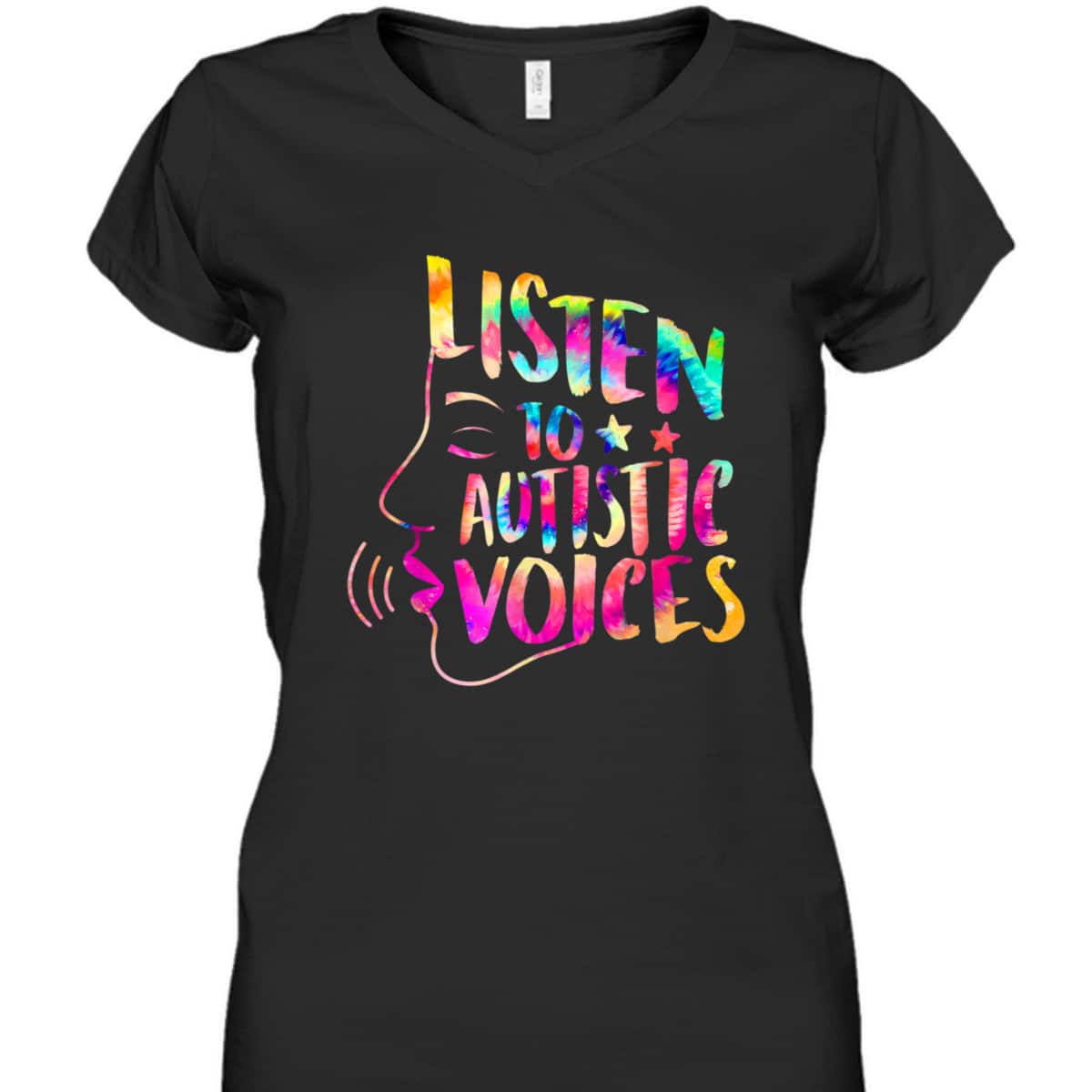 Listen To Autistic Voices Autism Mom Autism Awareness SPED T-Shirt