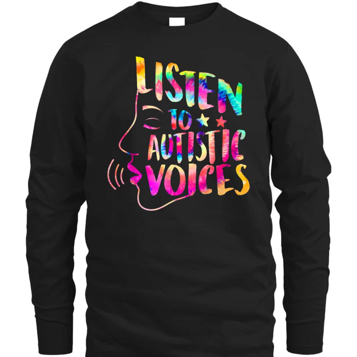 Listen To Autistic Voices Autism Mom Autism Awareness SPED T-Shirt