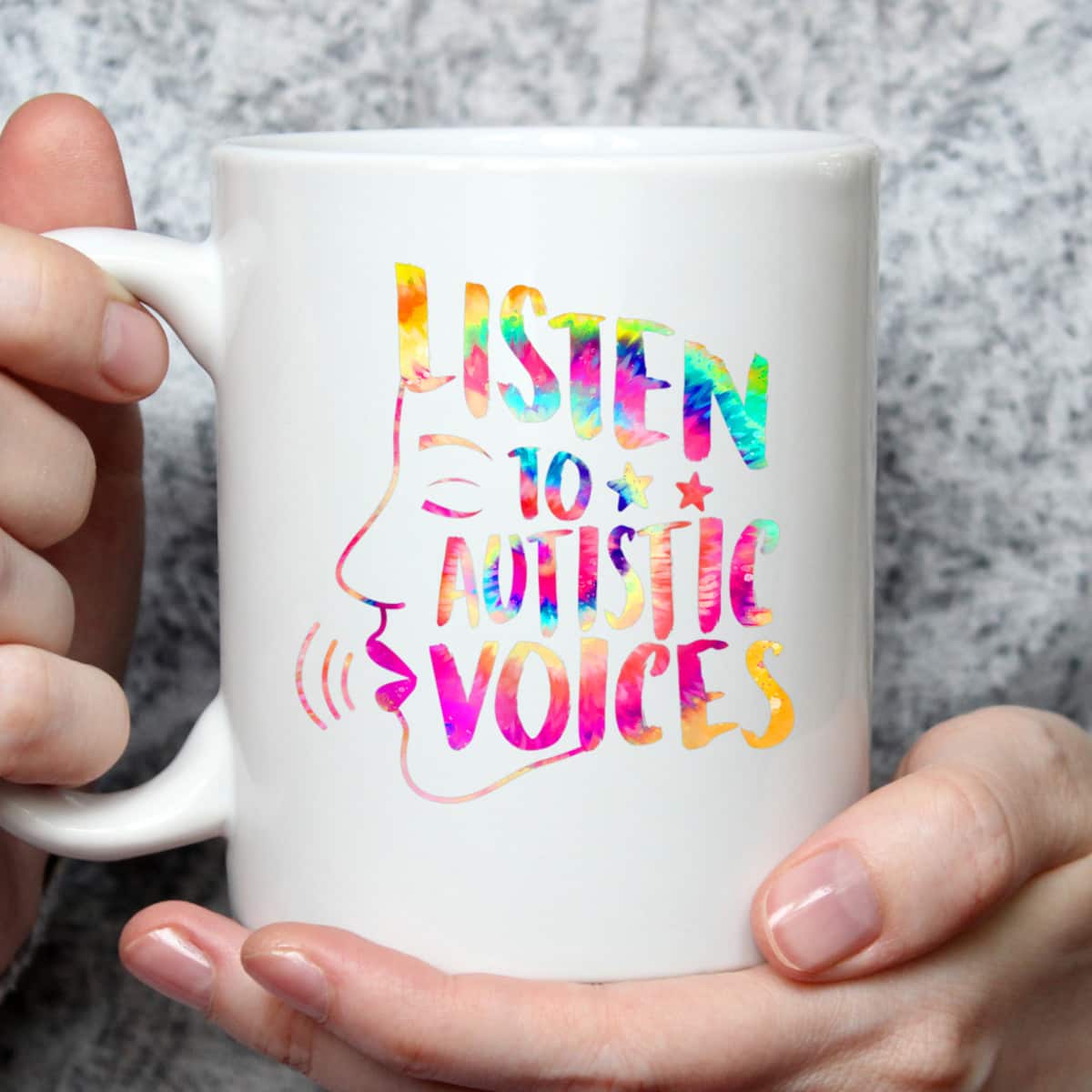 Listen To Autistic Voices Autism Mom Autism Awareness SPED T-Shirt