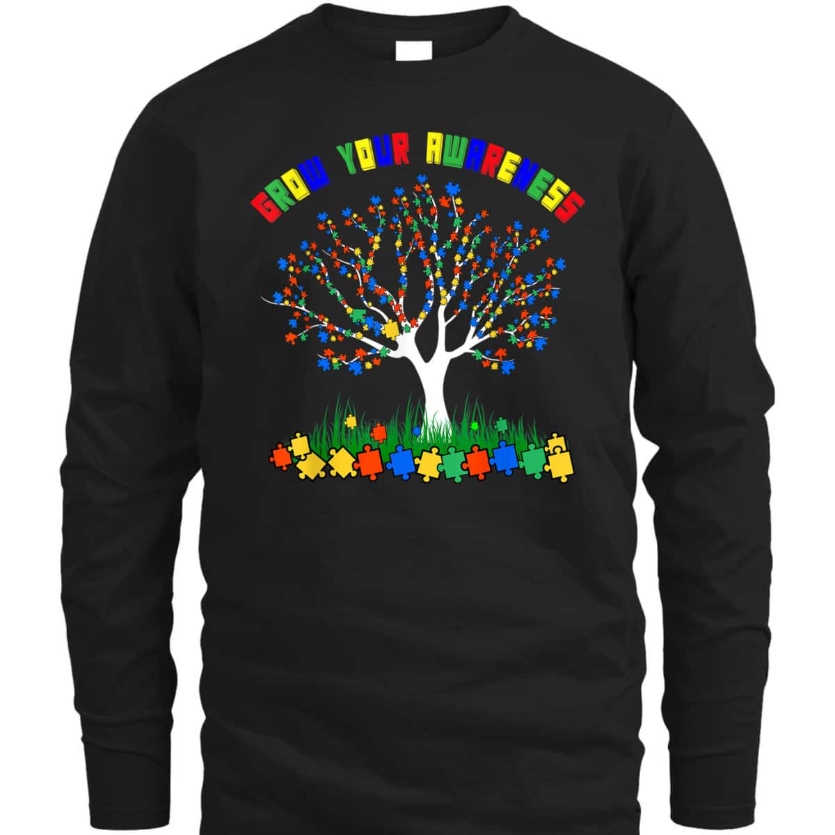 Autism Awareness Autism Tree For Autism Kids & T-Shirt