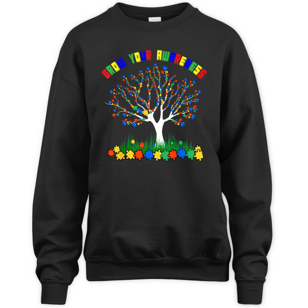 Autism Awareness Autism Tree For Autism Kids & T-Shirt Autism Awareness Autism Tree For Autism Kids & T-Shirt