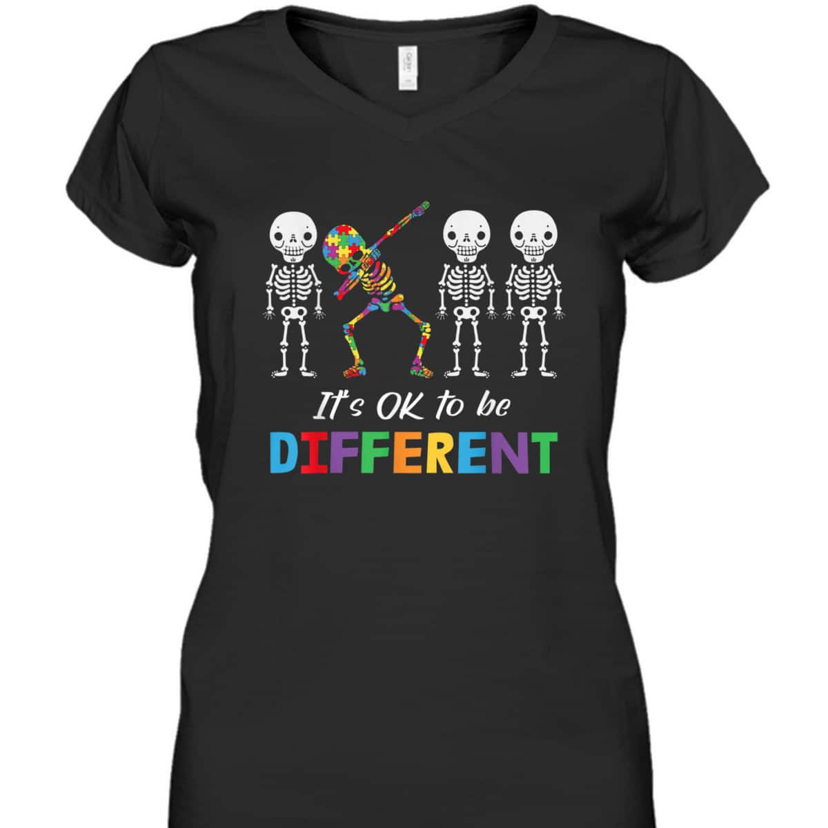 Autism Awareness Women Kid Its Ok To Be Different T-Shirt Autism Awareness Women Kid Its Ok To Be Different T-Shirt