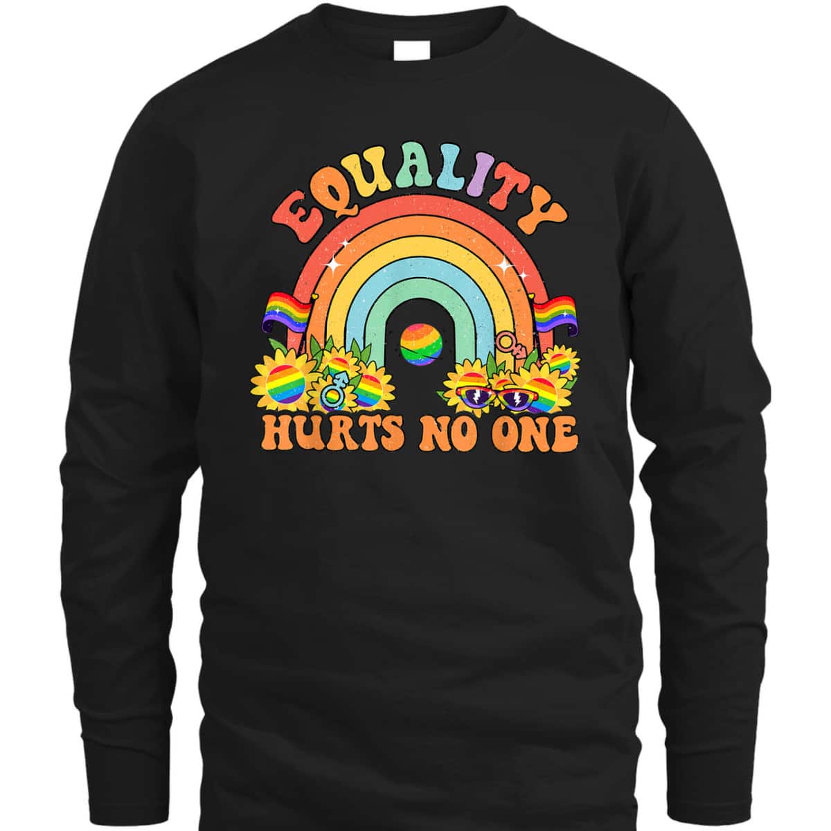 Equality Hurts No One Rainbow T-Shirt