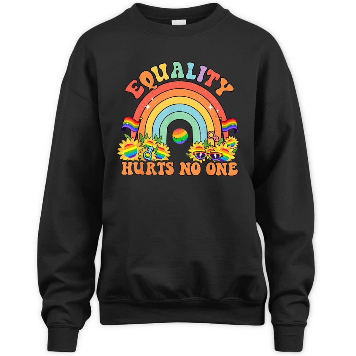 Equality Hurts No One Rainbow T-Shirt