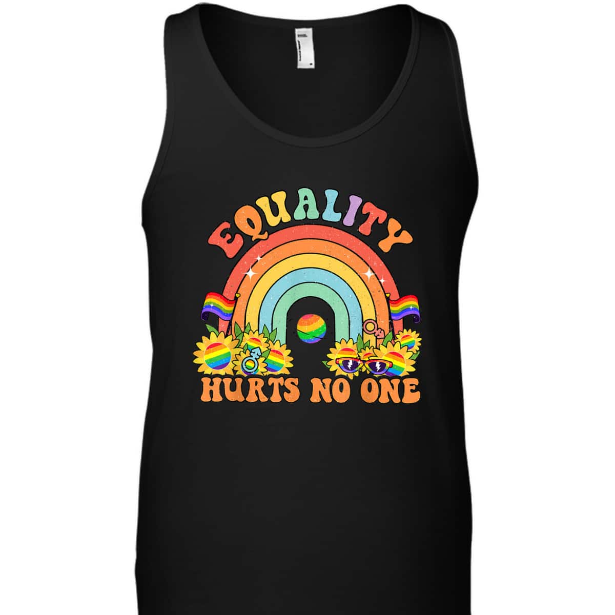 Equality Hurts No One Rainbow T-Shirt