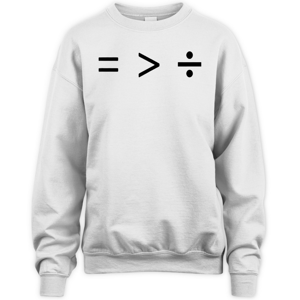Equality Is Greater Than Division T-Shirt Equality Is Greater Than Division T-Shirt