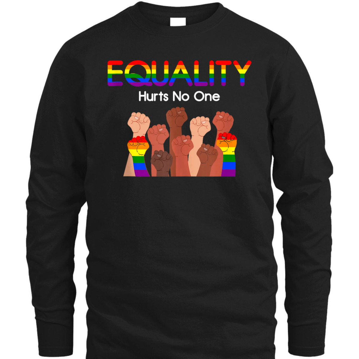 Equality Hurts No One Pride Month Support LGBT T-Shirt Equality Hurts No One Pride Month Support LGBT T-Shirt