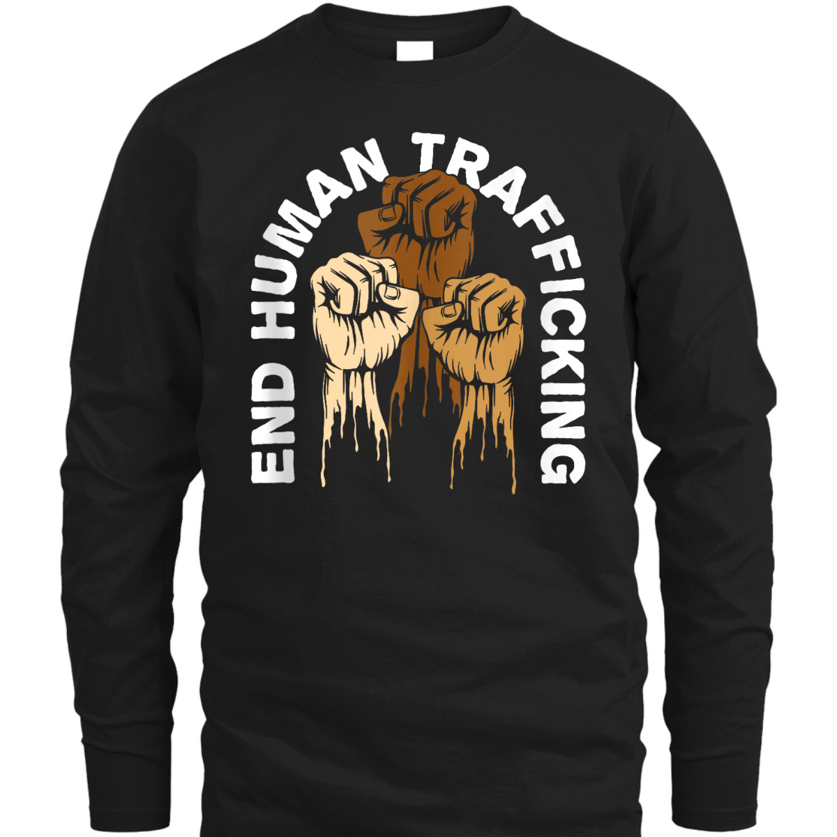 End Human Trafficking Human Rights Social Justice Freedom T-Shirt