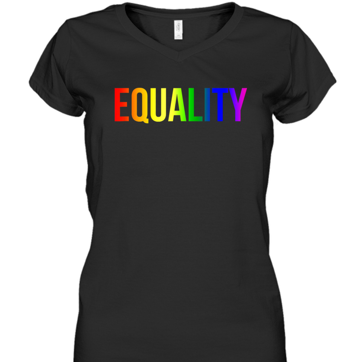 Equality Rainbow Flag LGBTQ Rights T-Shirt