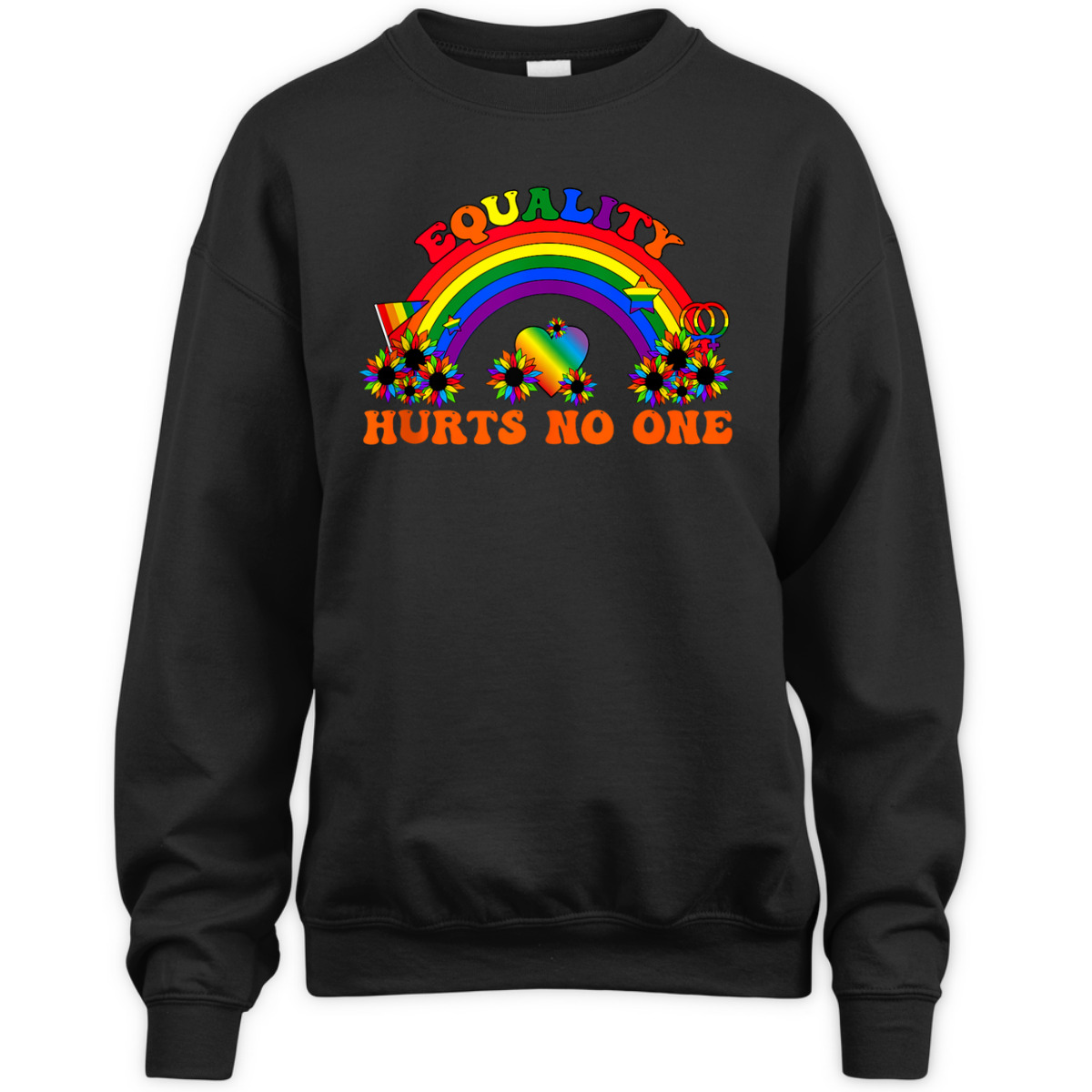 Equality Hurts No One LGBT Equality Gay Pride Human Rights T-Shirt