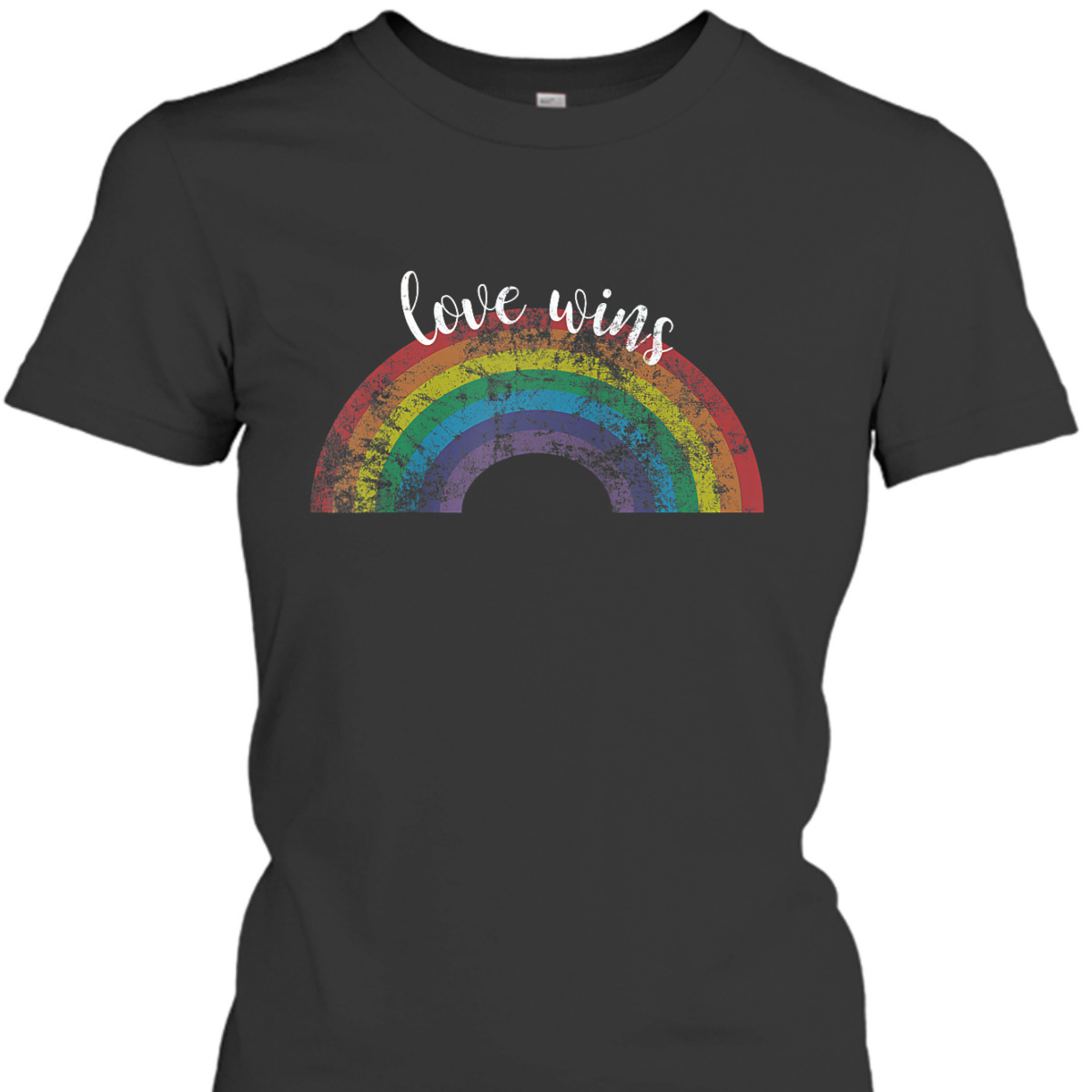 Love Wins Be Yourself Month Rainbow LGBTQ Equality Gay Pride T-Shirt