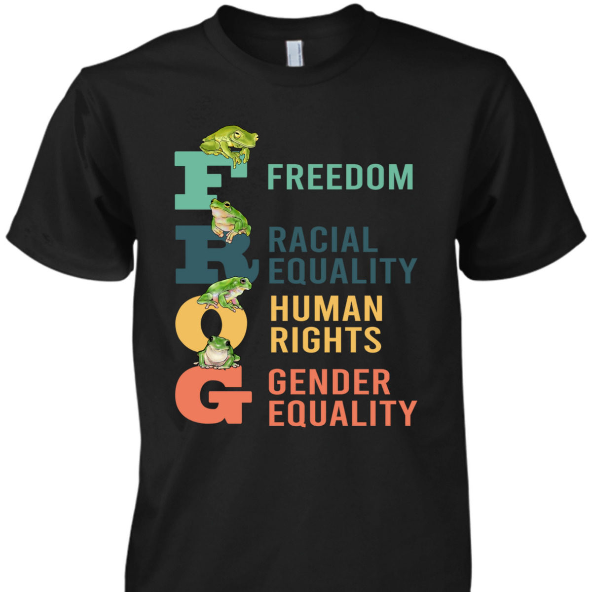 Gender Equality Freedom Tadpole Toad Frog T-Shirt