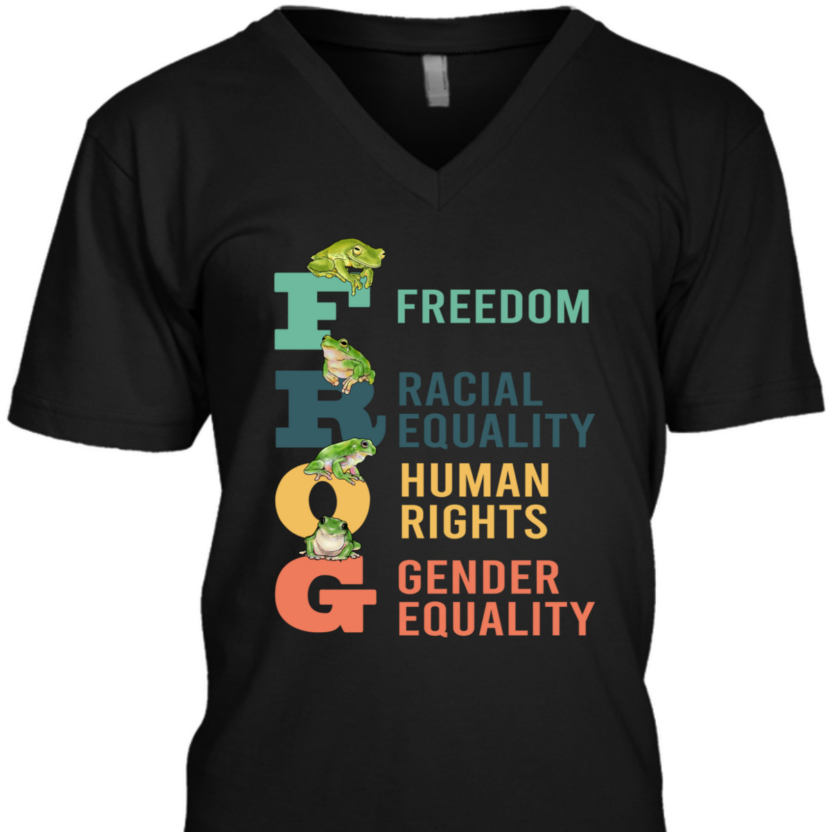 Gender Equality Freedom Tadpole Toad Frog T-Shirt