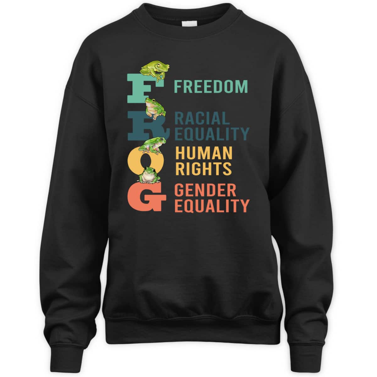 Gender Equality Freedom Tadpole Toad Frog T-Shirt