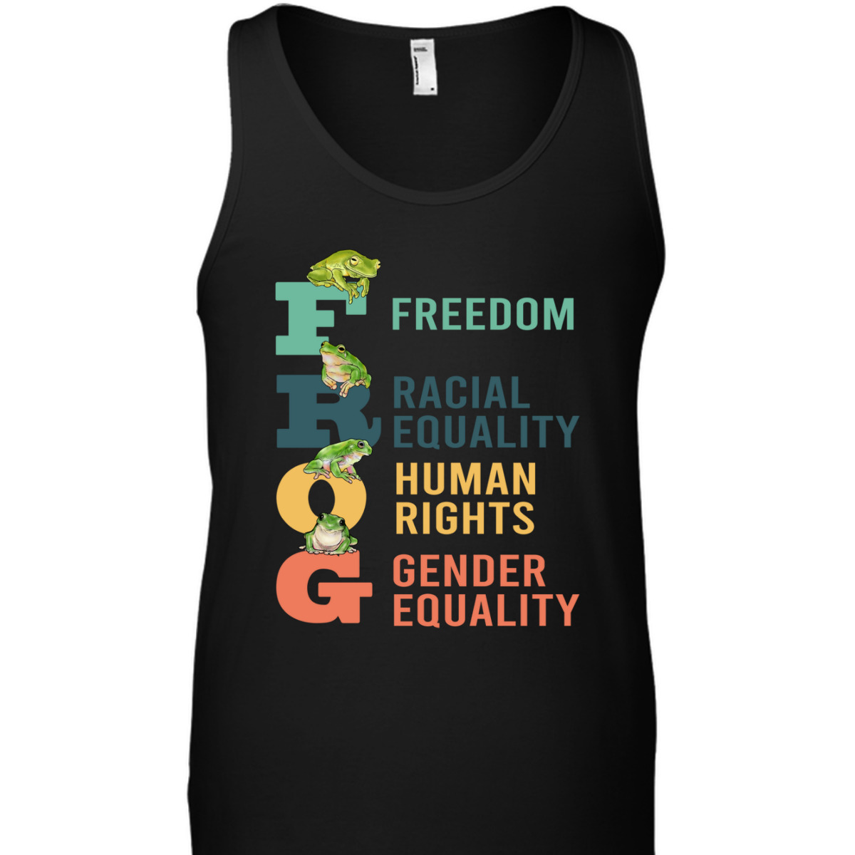 Gender Equality Freedom Tadpole Toad Frog T-Shirt