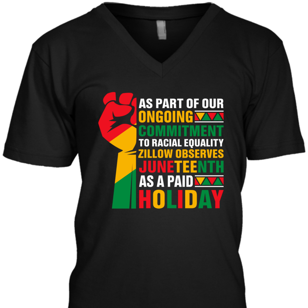 As Part Of Our Ongoing Commitment To Racial Equality Zillow T-Shirt