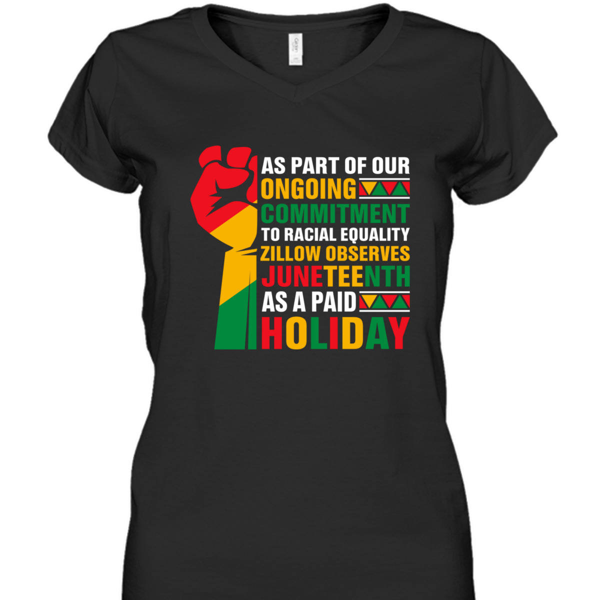 As Part Of Our Ongoing Commitment To Racial Equality Zillow T-Shirt As Part Of Our Ongoing Commitment To Racial Equality Zillow T-Shirt