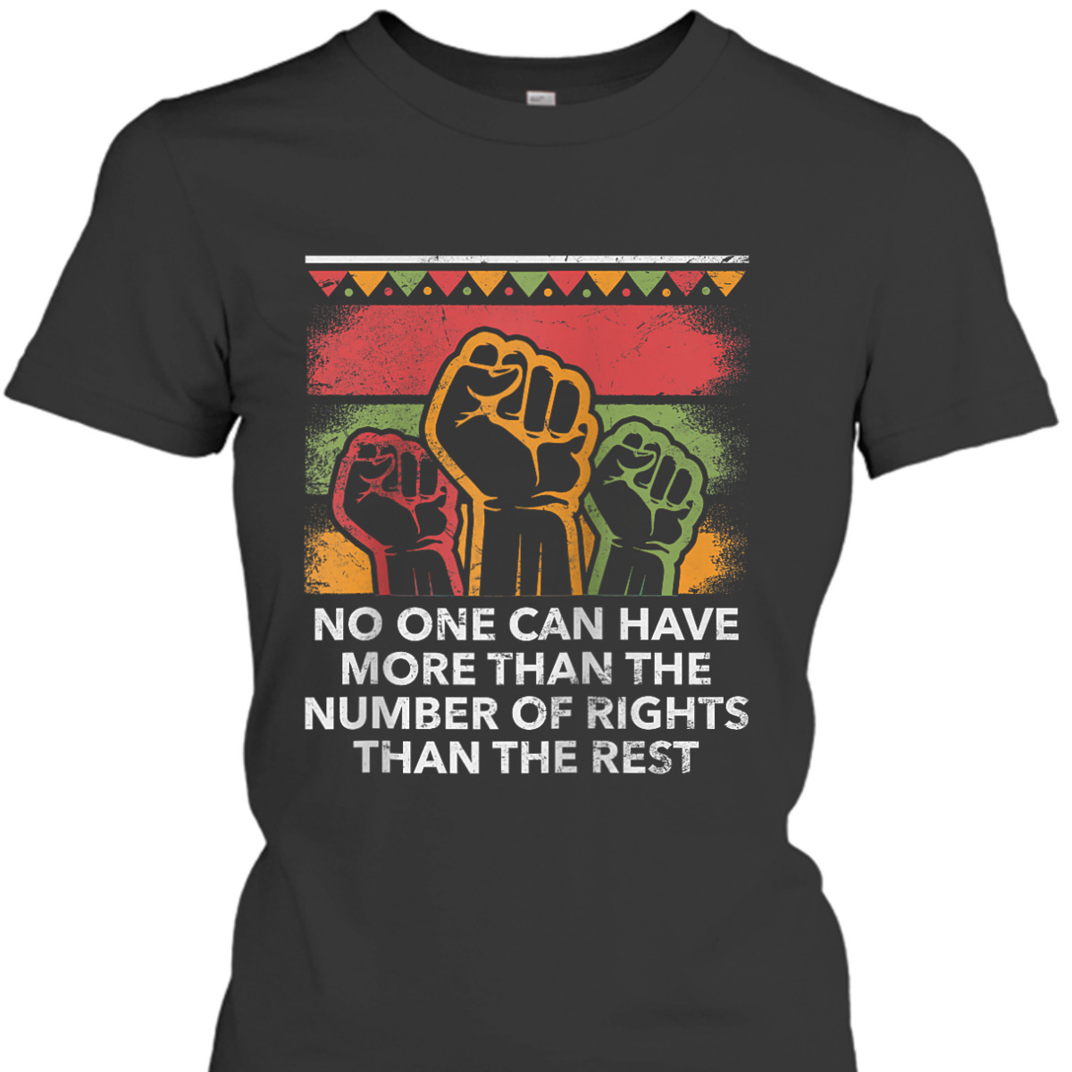 No One Can Have More Social Justice Human Rights Equality T-Shirt