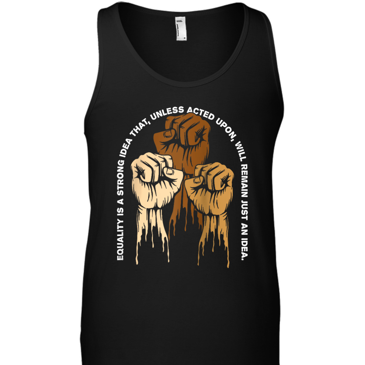 Equality Is A Strong Idea That Anti Racist Gender Equality T-Shirt Equality Is A Strong Idea That Anti Racist Gender Equality T-Shirt