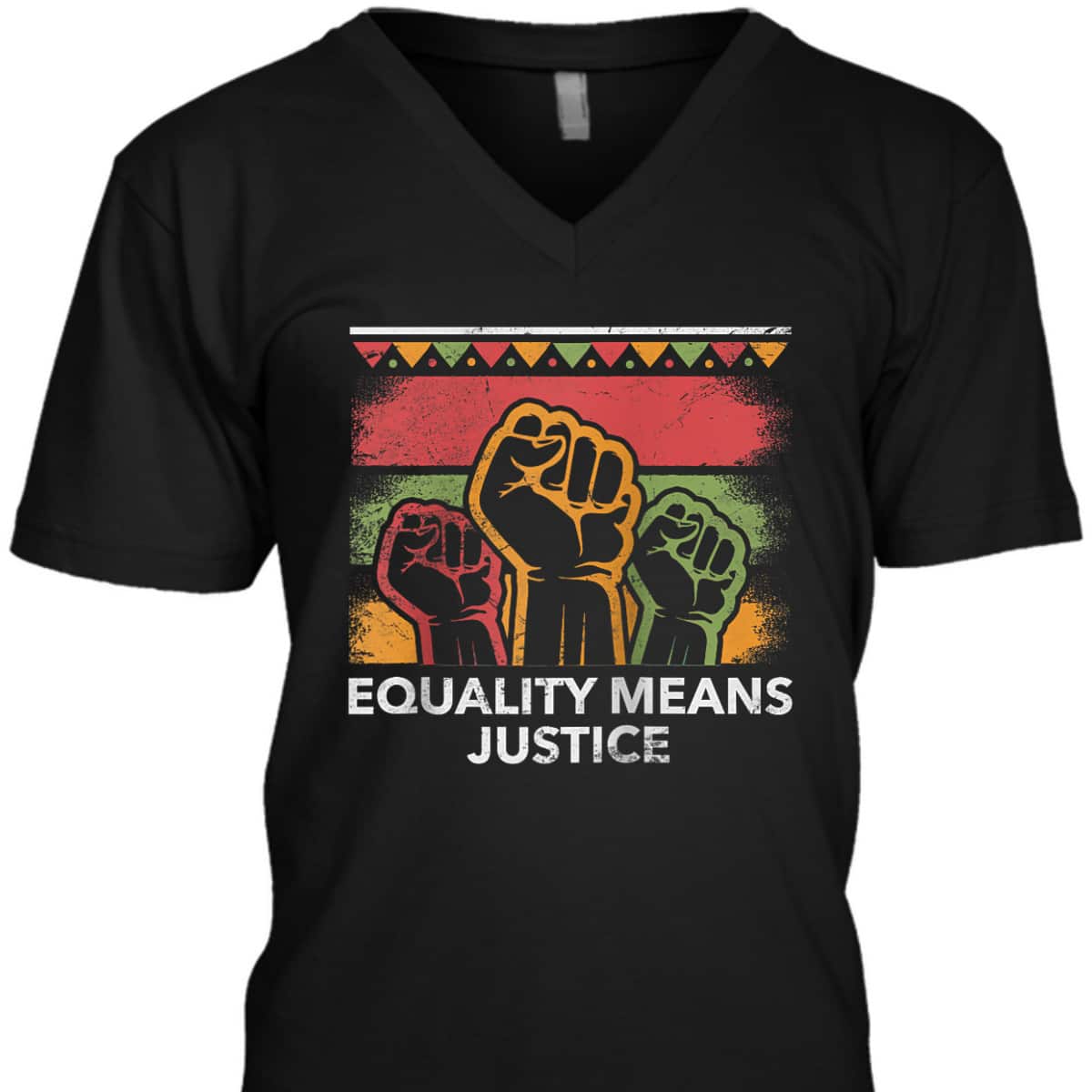 Equality Means Justice Social Justice Human Rights Diversity T-Shirt