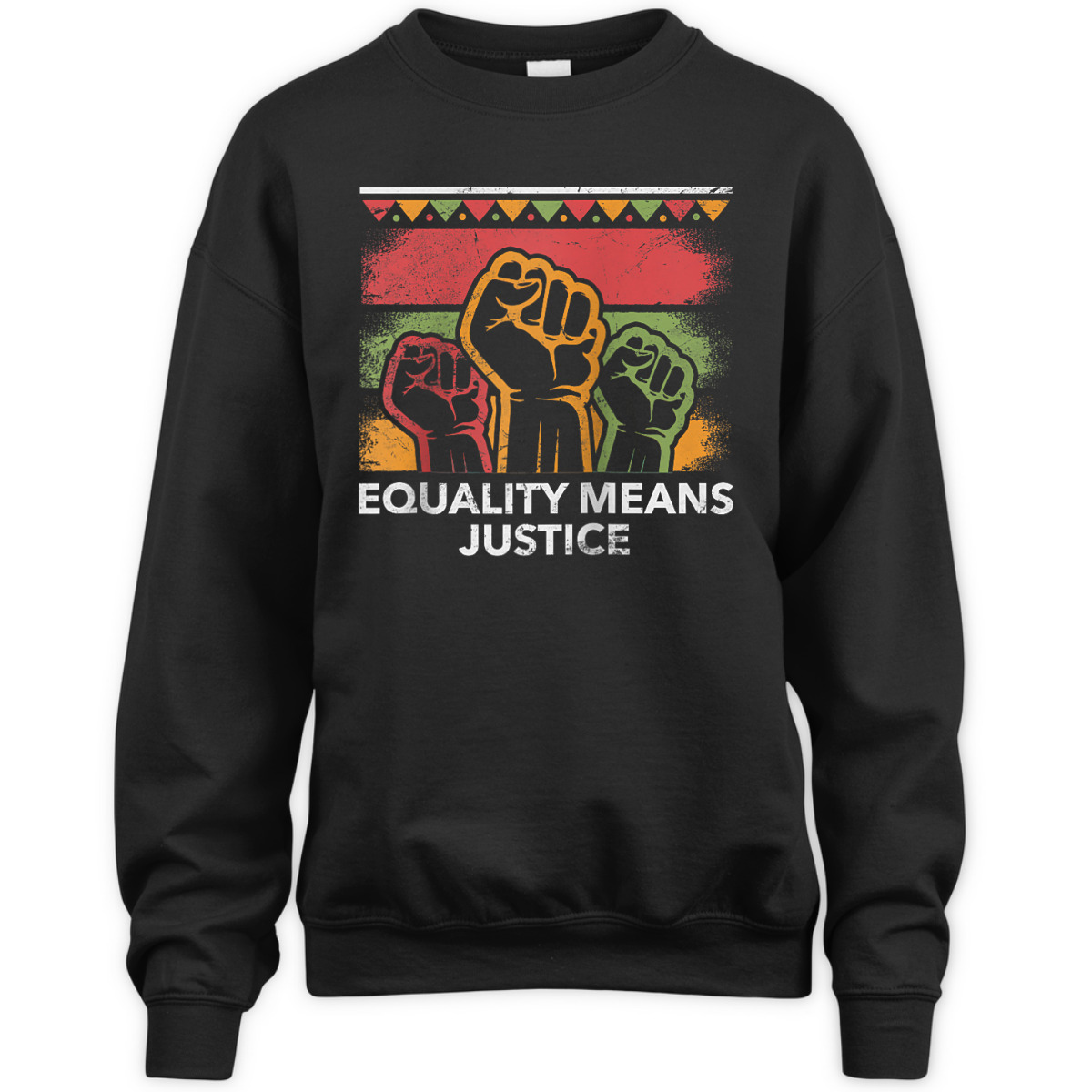 Equality Means Justice Social Justice Human Rights Diversity T-Shirt