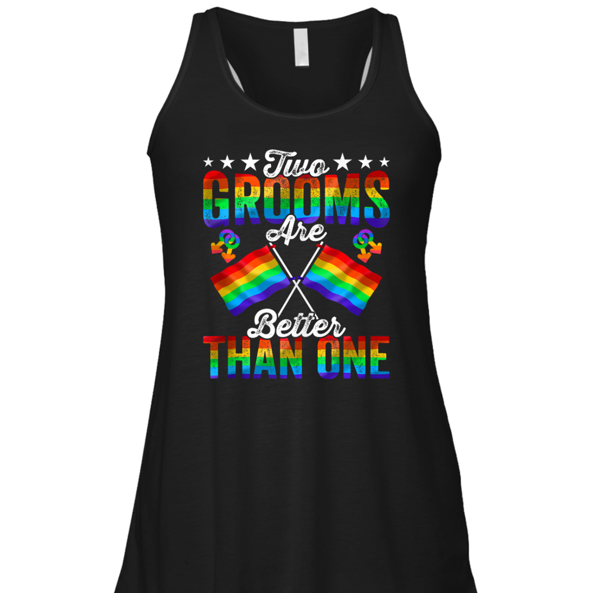Two Grooms LGBTQ Gay Wedding Equality Pride Awareness Month T-Shirt Two Grooms LGBTQ Gay Wedding Equality Pride Awareness Month T-Shirt
