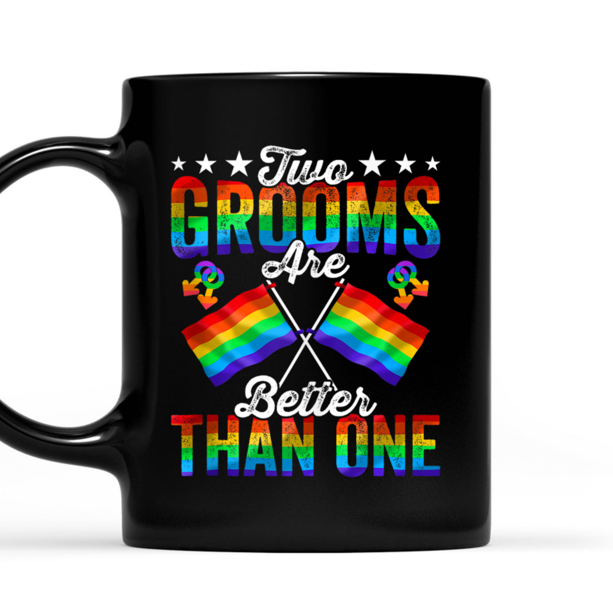 Two Grooms LGBTQ Gay Wedding Equality Pride Awareness Month T-Shirt Two Grooms LGBTQ Gay Wedding Equality Pride Awareness Month T-Shirt