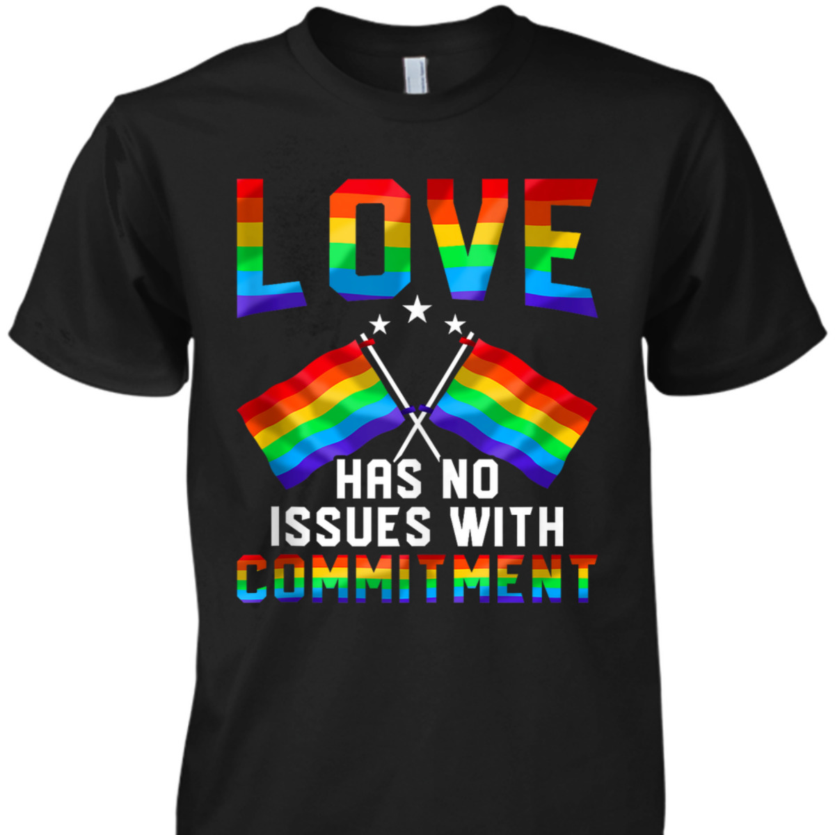 Love Has No Issues LGBTQ Gay Wedding Equality Pride Month T-Shirt