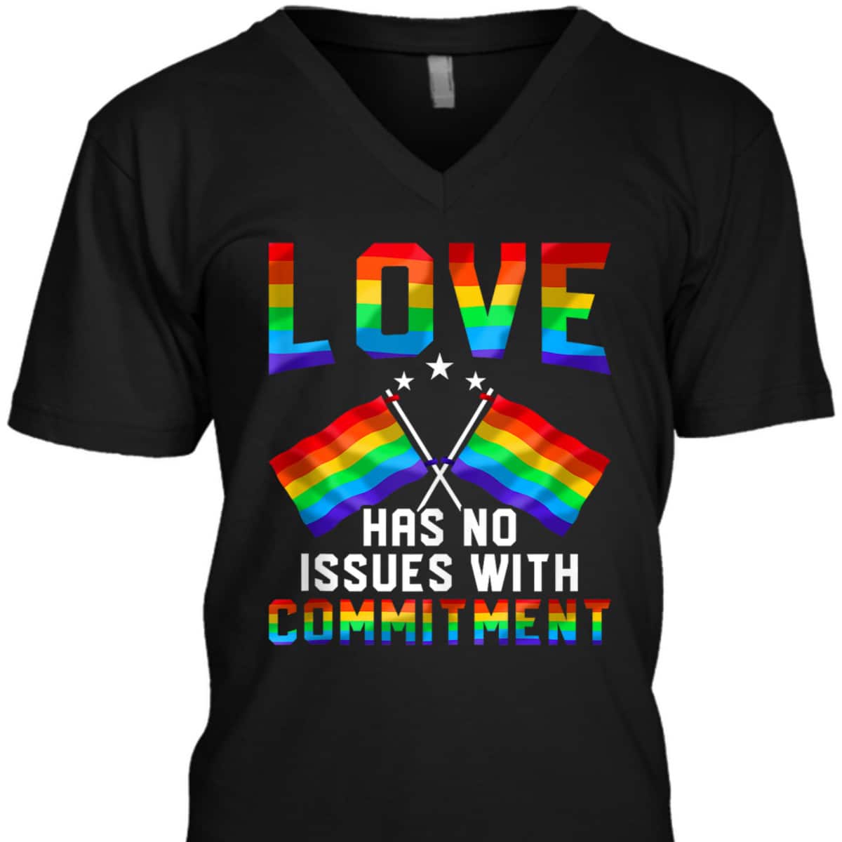 Love Has No Issues LGBTQ Gay Wedding Equality Pride Month T-Shirt