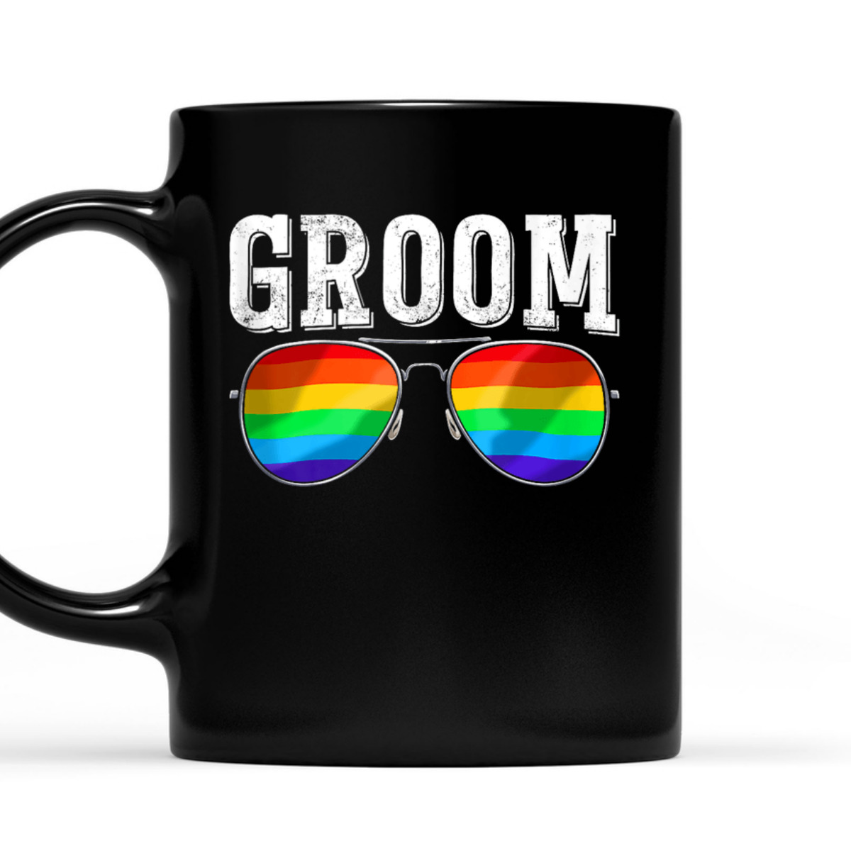 Groom LGBTQ Gay Bachelor Party Equality Pride Month Men T-Shirt