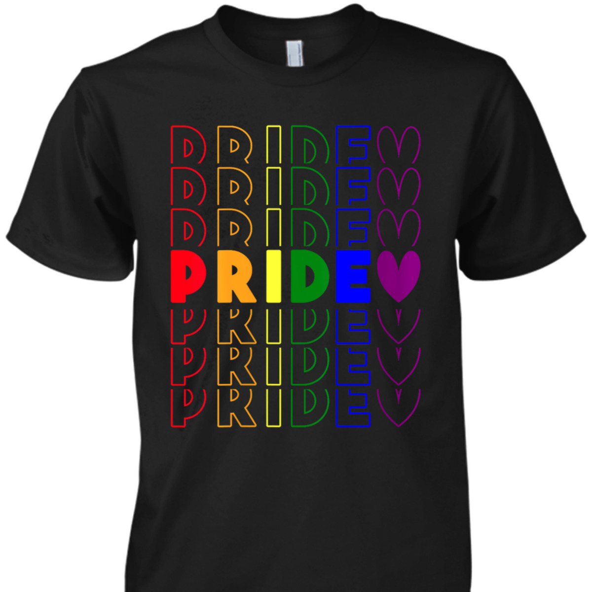 Womens LGBT Pride In Rainbow Color For Gay And Lesbian Equality T-Shirt Womens LGBT Pride In Rainbow Color For Gay And Lesbian Equality T-Shirt