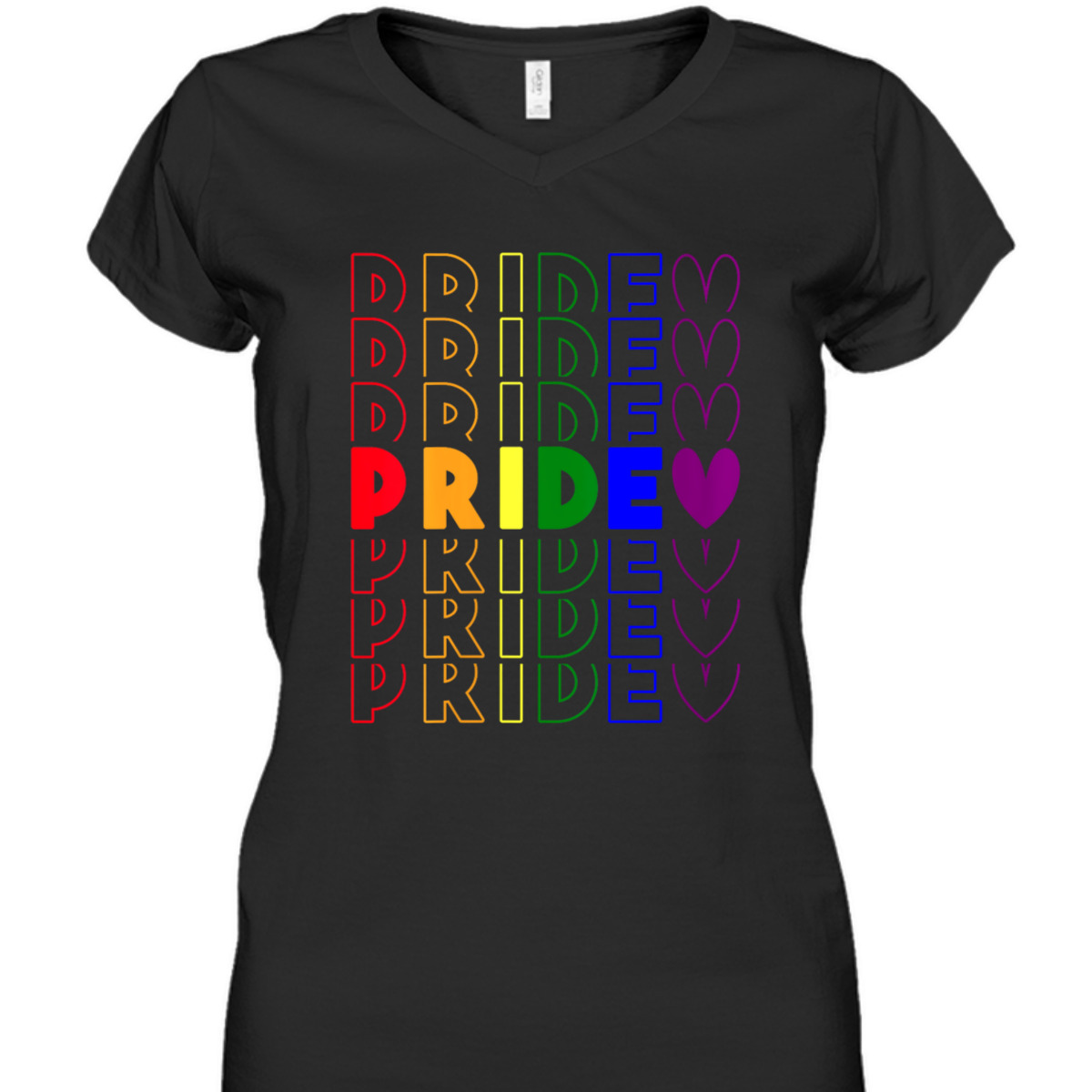 Womens LGBT Pride In Rainbow Color For Gay And Lesbian Equality T-Shirt Womens LGBT Pride In Rainbow Color For Gay And Lesbian Equality T-Shirt