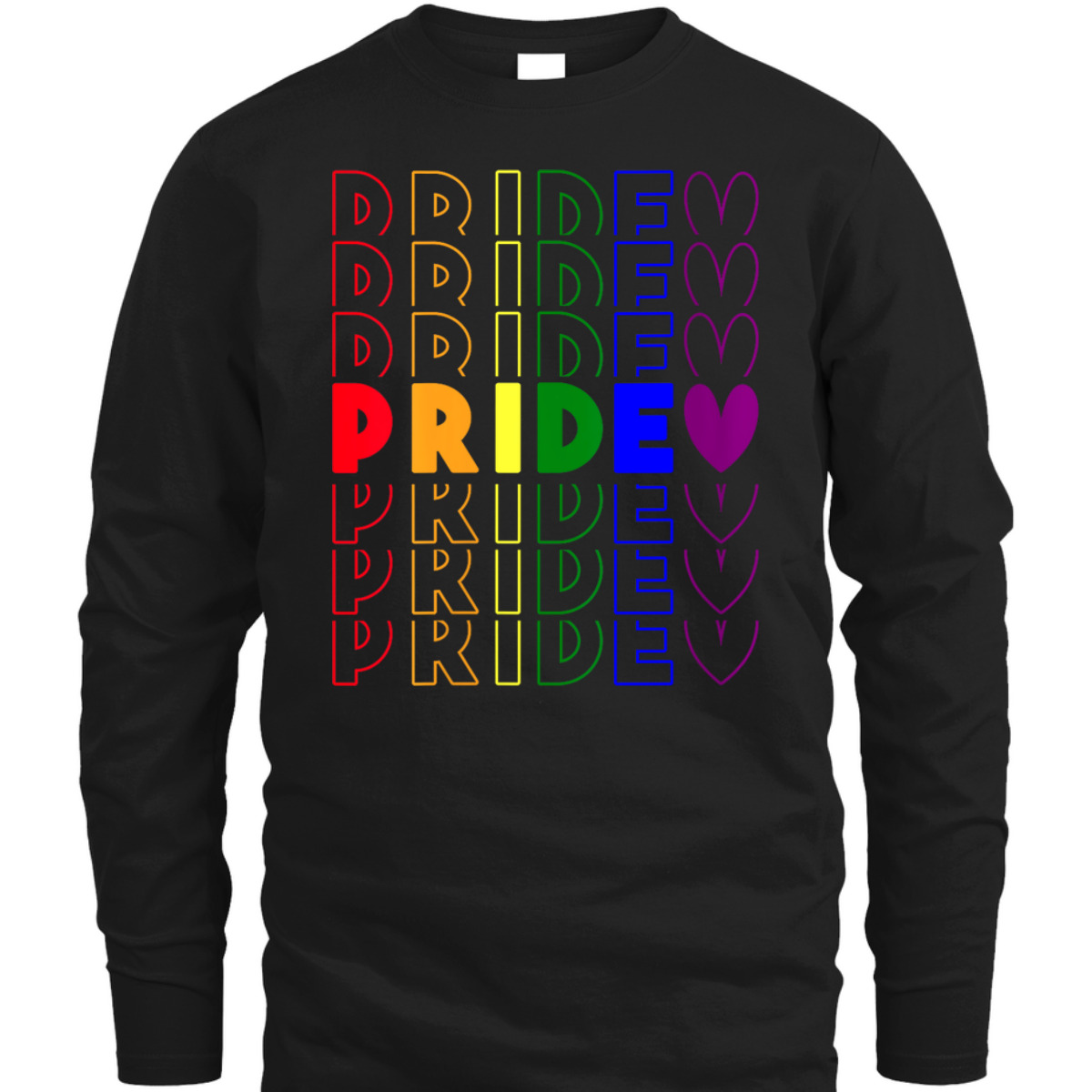Womens LGBT Pride In Rainbow Color For Gay And Lesbian Equality T-Shirt