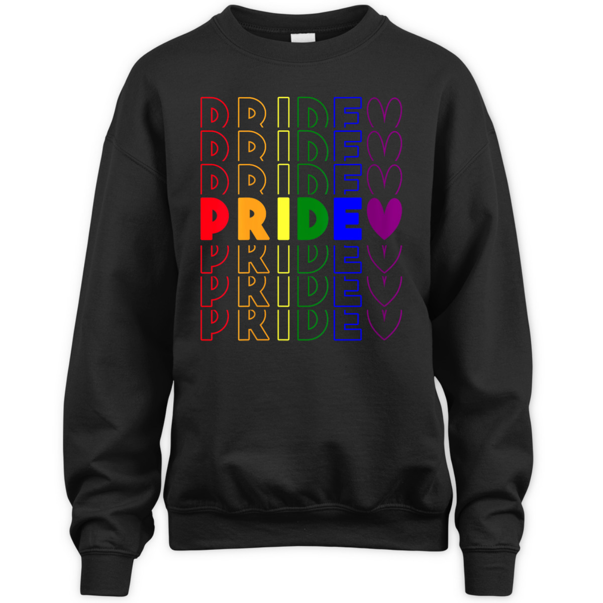 Womens LGBT Pride In Rainbow Color For Gay And Lesbian Equality T-Shirt