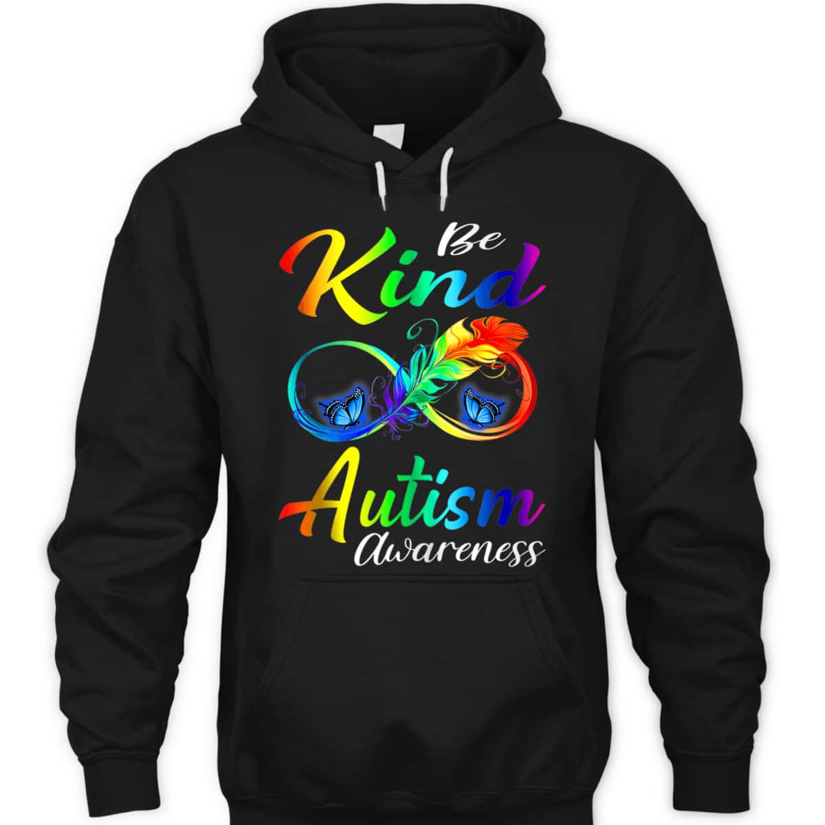 Be Kind Autism Awareness Butterfly Colorful T-Shirt Be Kind Autism Awareness Butterfly Colorful T-Shirt