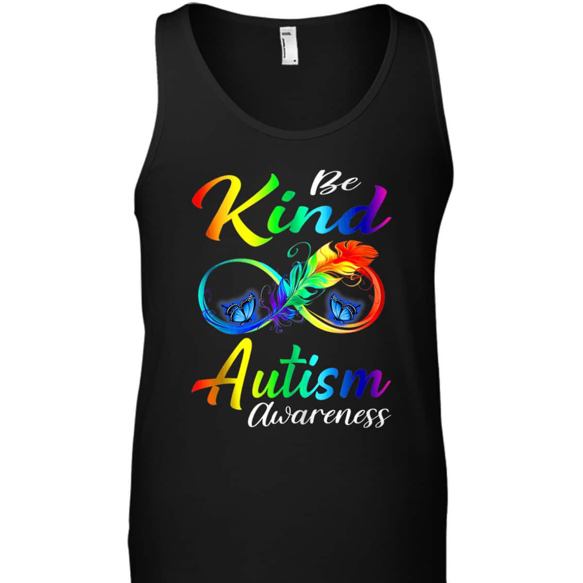 Be Kind Autism Awareness Butterfly Colorful T-Shirt Be Kind Autism Awareness Butterfly Colorful T-Shirt