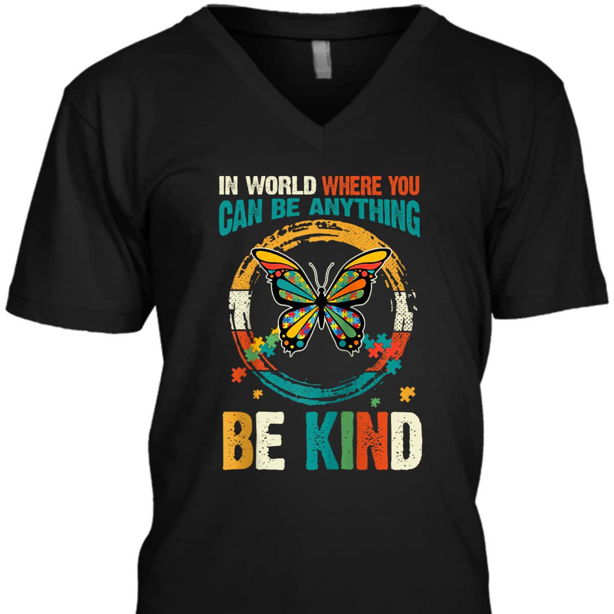 In A World Where You Can Be Anything Be Kind Funny T-Shirt