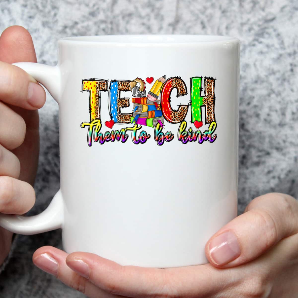 Teach Them To Be Kind Back To School Teacher Appreciation T-Shirt